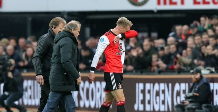 Update: 'Feyenoord minimaal twee wedstrijden zonder geblesseerde Jörgensen'