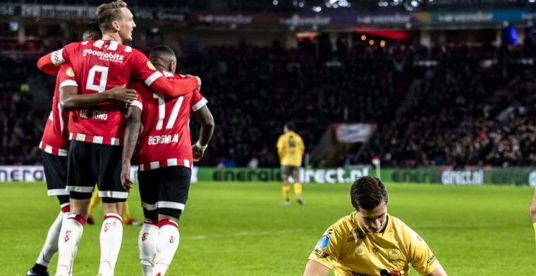 PSV legt Excelsior op de pijnbank en haalt hard uit in Philips Stadion