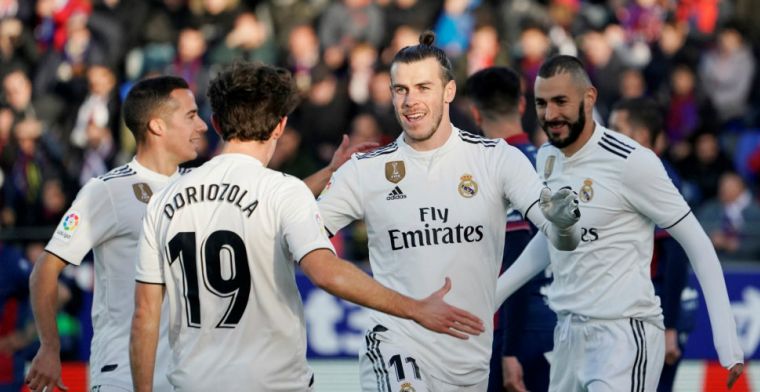 Hekkensluiter brengt Real Madrid bijna in de problemen: volley Bale beslissend