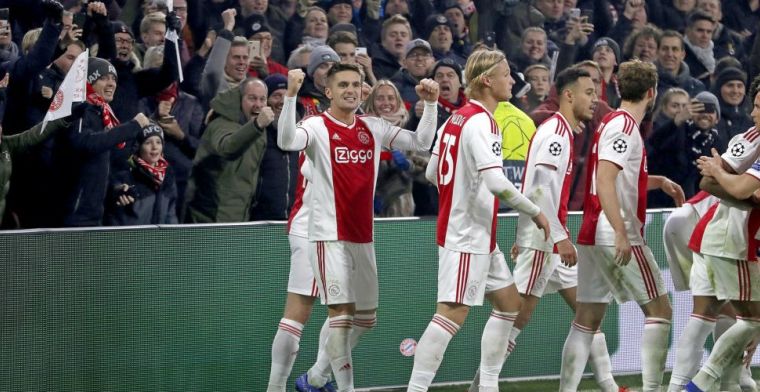 Duitse complimenten voor 'brutaal' Ajax: 'Slim, mooi, maar te weinig impact'
