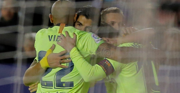 Barcelona haalt uit bij Levante: drie treffers en twee assists Messi