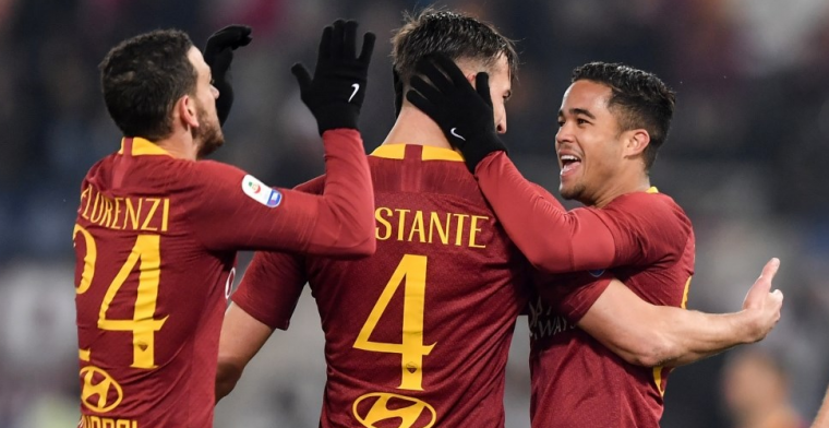 Kluivert kroont zich tot held van AS Roma met doelpunt en assist