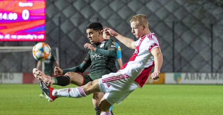 Sparta verspeelt wintertitel bij Jong Ajax; Go Ahead en Twente profiteren