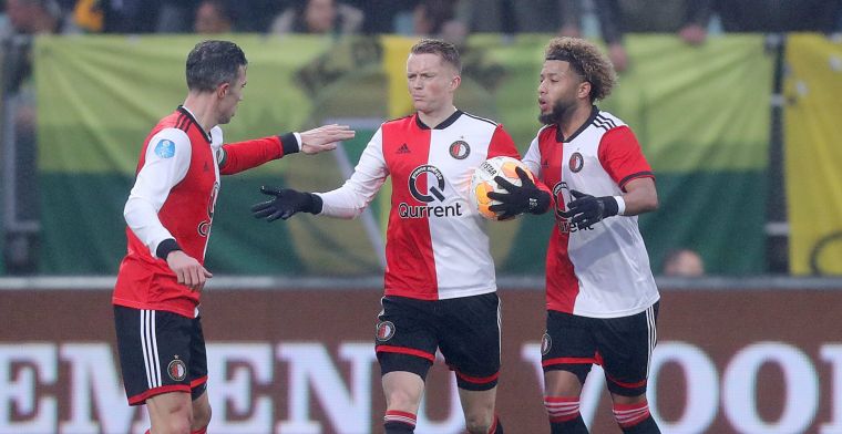 Feyenoord eindigt 2018 in mineur: ook puntenverlies in Den Haag