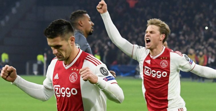 Ajax meldt zich dankzij Europese overwintering in de top twintig van Europa