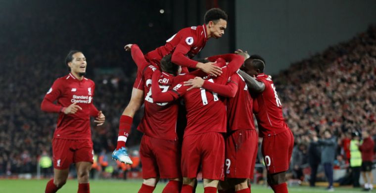 Liverpool is klaar voor kraker: Arsenal vernederd na wervelende eerste helft