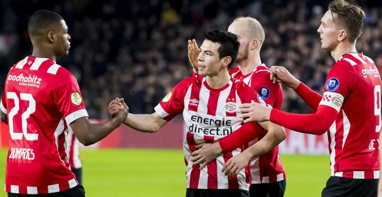 PSV begint vanwege privé-omstandigheden zonder Lozano aan trainingskamp