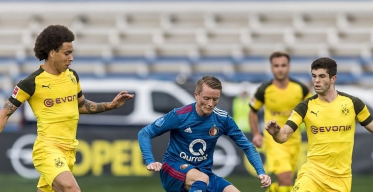 Feyenoord verliest in Marbella: slippertje Van Beek helpt Dortmund op weg