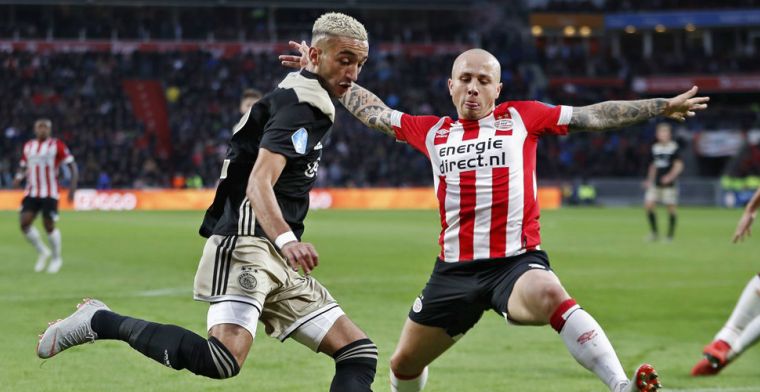 Eredivisie wijst beste spelers aan: Angeliño en Ziyech winnen bij PSV en Ajax