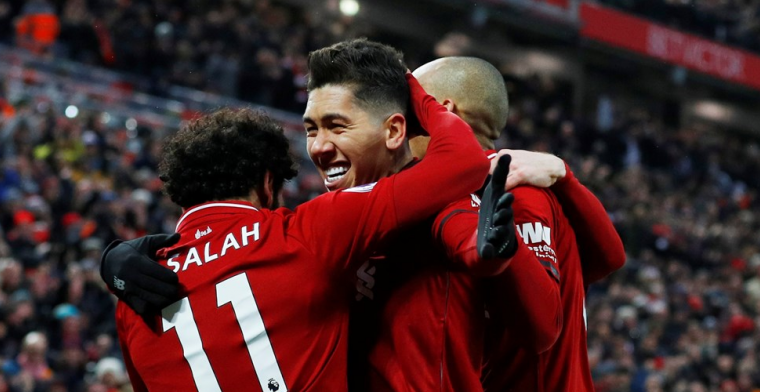 Liverpool komt weer met de schrik vrij: doelpuntenfestijn op Anfield