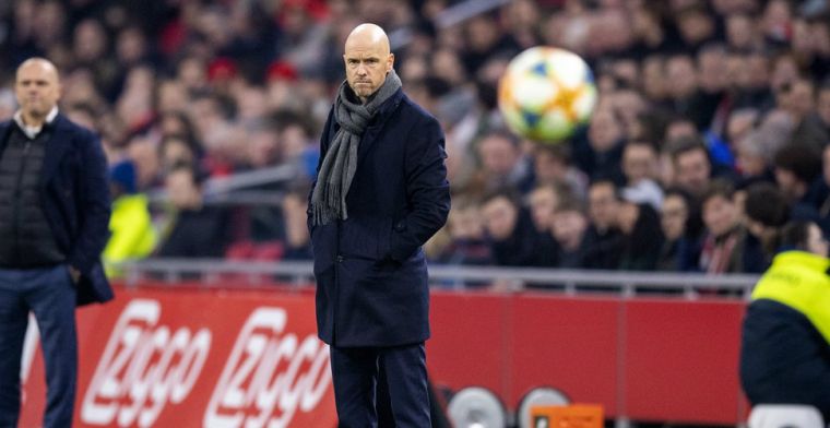 Ten Hag begrijpt Ajax-spelers niet: 'Vandaar de boosheid, zeker bij mij'