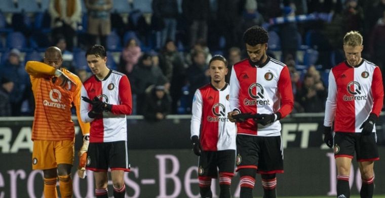 VI: lachende Feyenoord-spelers namen na nederlaag selfies met PEC Zwolle-fans
