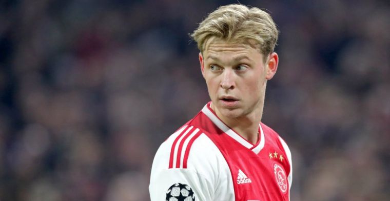 Reactie op Frenkie de Jong-nieuws: Ajax kan transfer 'ontkennen noch bevestigen'