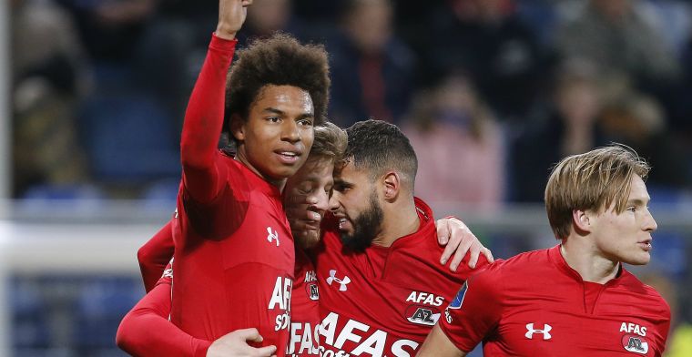 Drie uit drie in 2019 voor AZ na winst in Friesland en knotsgekke corner-goal