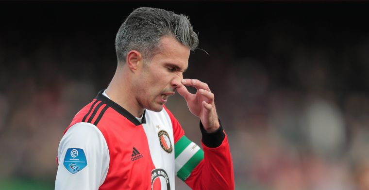 Stamelende Van Persie na Feyenoord-deceptie: 'Het is bizar, zeg jij het maar'