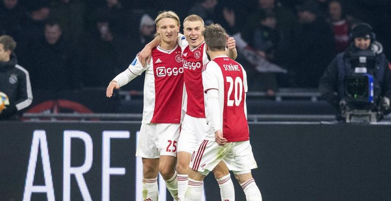 Schöne prijst Ajax-maatje: Nog altijd sta je dan te kijken. Zo van: echt klasse