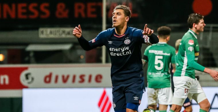 Goalgetter 'gaat lekker' en droomt van PSV 1: 'Van Bommel kent mij'
