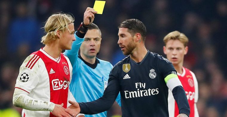 Dolberg onthult 'Ajax-plan' voor gele kaart Ramos: Huntelaar kwam naar me toe
