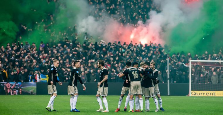 Ajax denkt aan rechtszaak over uitfans: 'Feyenoord heeft al extra thuisvoordeel'