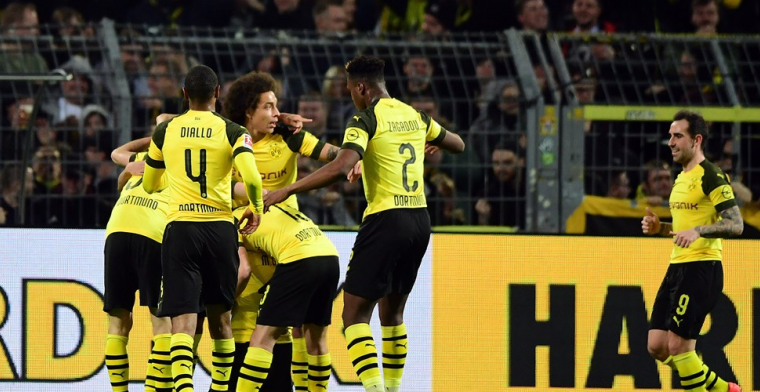 Dortmund vergroot voorsprong op Bayern na winst op Bosz en Leverkusen