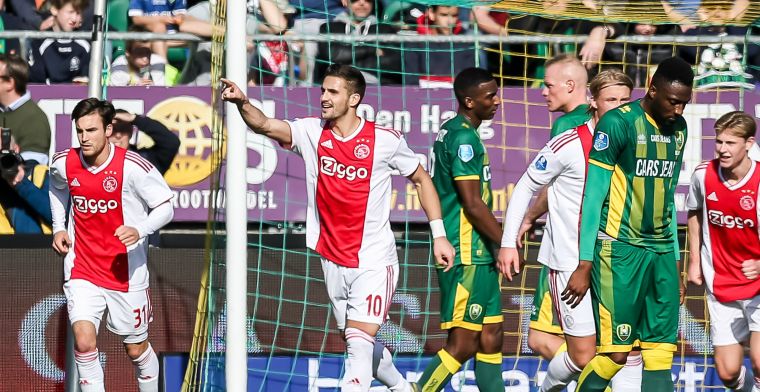 Ajax knokt zich terug tegen ADO, werkt aan doelsaldo en hijgt PSV in de nek