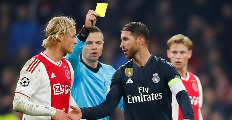 UEFA stelt Real-captain Ramos in staat van beschuldiging na geel tegen Ajax