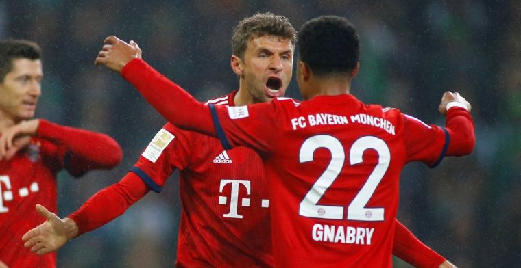 Titelstrijd in Duitsland helemaal open: Bayern wint topper en komt naast Dortmund