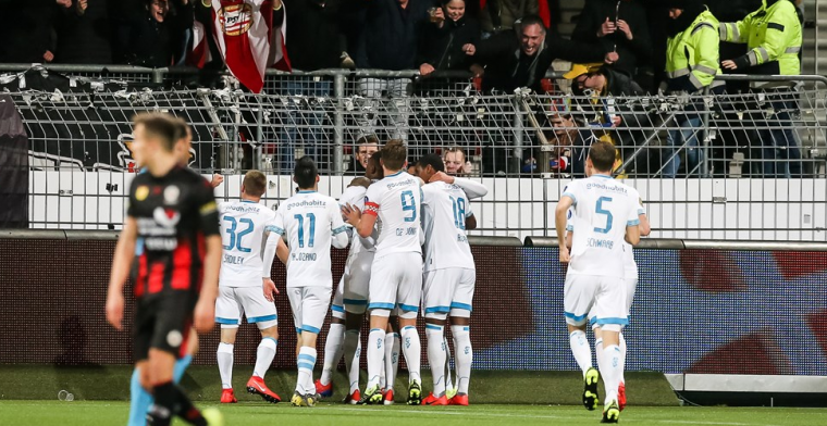 PSV maakt geen fout en wint dankzij uitblinkende Bergwijn van Excelsior