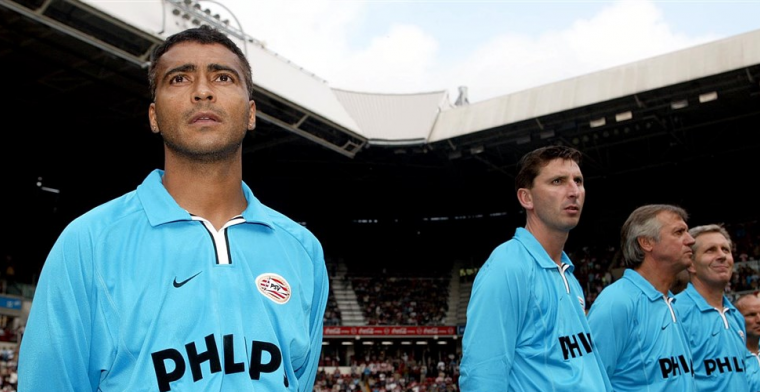 Romario weer bij PSV: 'Wim Kieft was één van mijn beste partners ooit in de spits'