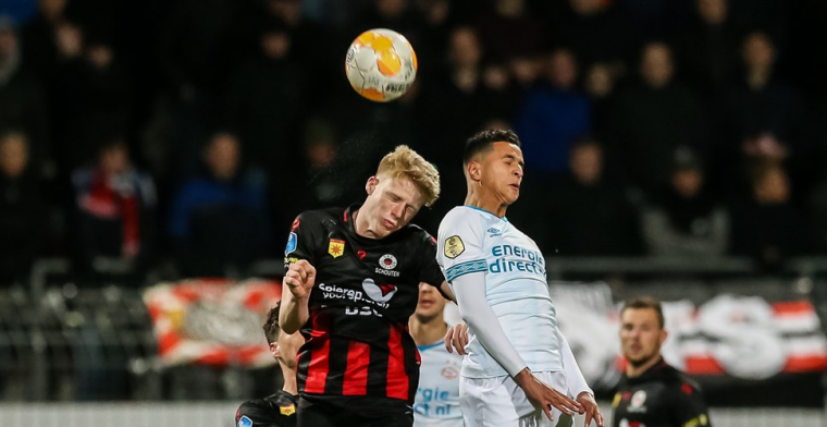 El Hamdaoui geniet tegen PSV: 'Gaat een heel mooie toekomst tegemoet'
