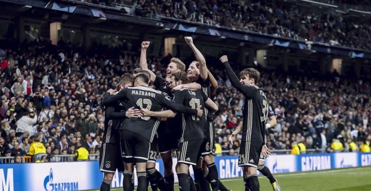 Weergaloos Ajax vernedert titelhouder Real Madrid en is door naar kwartfinale