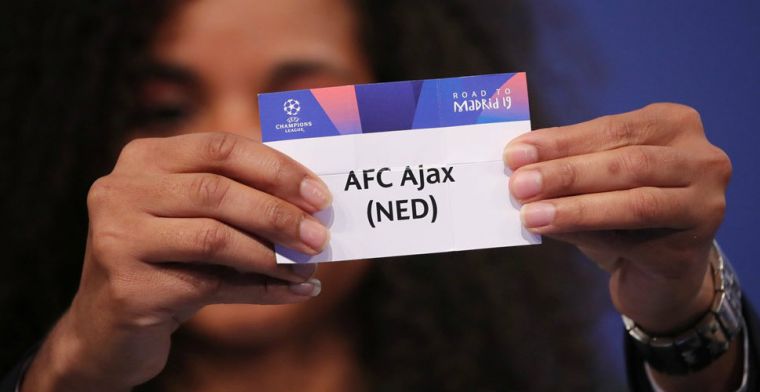 Voor in de agenda: loting en kwartfinales van Ajax in Champions League