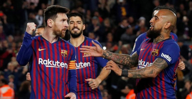 Barça herstelt zich na achterstand en tankt vertrouwen voor return tegen Lyon