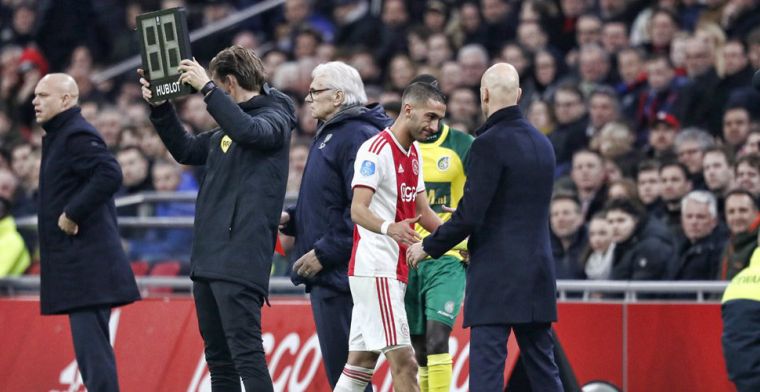 Update: 'Tegenvaller voor Ajax: De Jong mist duel met PEC; Ziyech nog onzeker'