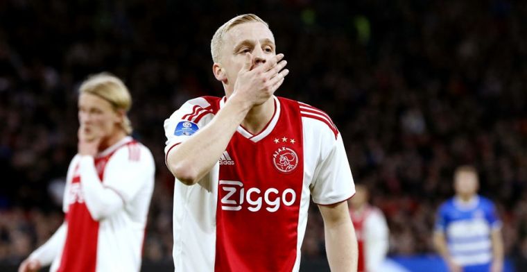 Van de Beek op Instagram uitgelachen door Ajax-ploeggenoten: 'Sponsordealtje'