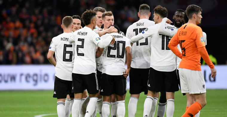 Duitsland slaat toe in slotfase en wint op z'n Duits van dapper Nederland
