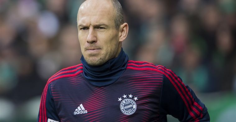 'Robben voelt zich niet goed genoeg om mee te trainen met Bayern München'