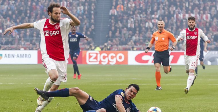 PSV had penalty moeten krijgen tegen Ajax: 'Klip en klaar dat het overtreding was'
