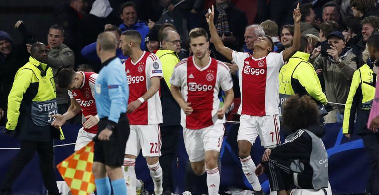 'Als je zo'n niveau haalt tegen zo'n sterke ploeg, kan Ajax de eindzege pakken'