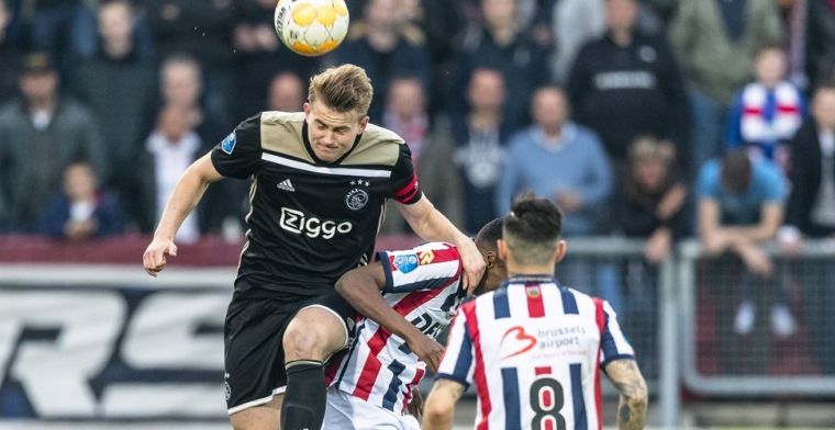 'Matthijs de Ligt heeft me na Willem II - Ajax verteld dat hij naar Barcelona wil'