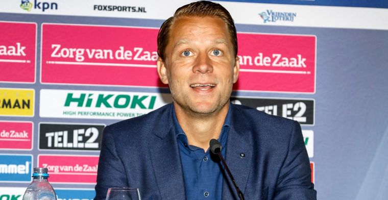 'Zuidam heeft gesprekken gevoerd met Feyenoord, maar hij heeft geweigerd'