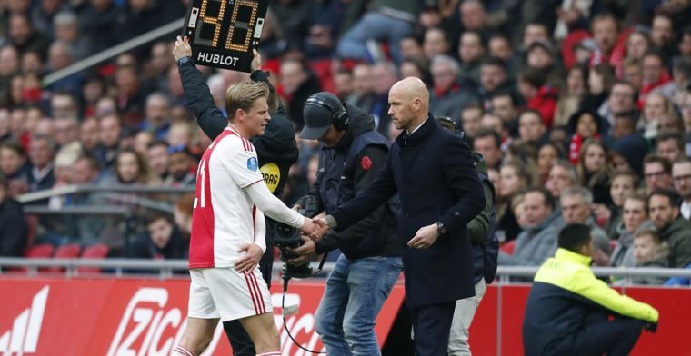 'Als Frenkie de Jong wel speelt en fit is, dan zet ik mijn geld op Ajax'