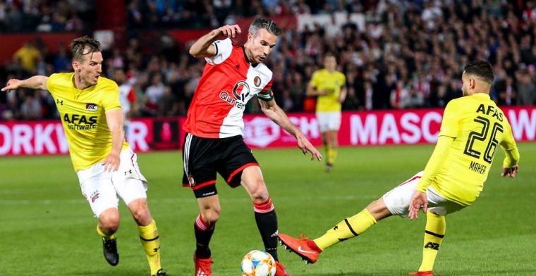 Van Persie prijst 'achilleshiel' van Feyenoord: 'Beetje een Frenkie de Jong-rol'