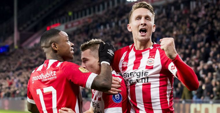 PSV heeft geloof in titelrace met Ajax: 'Als we alles winnen, zijn wij kampioen'