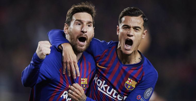 Messi niet blij met fluitconcerten voor Coutinho: 'Ik vind het niet gepast'