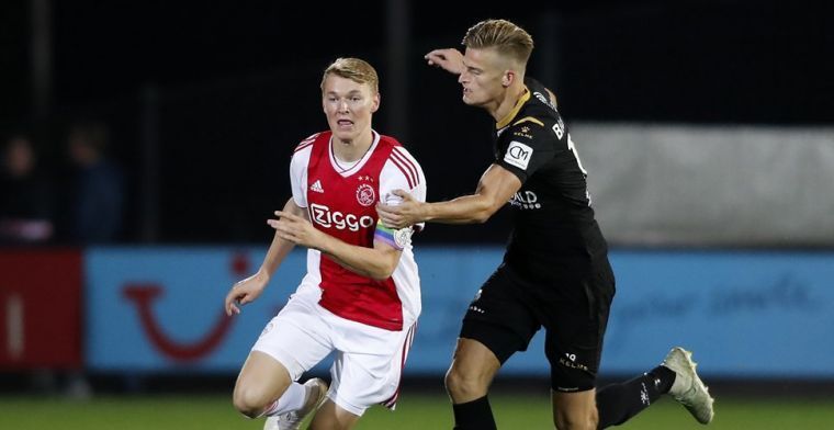 Telstar waarschuwt 'Ajax-spijbelaar' Van der Laan: Dan volgen er sancties