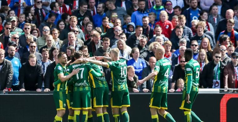 Feyenoord gaat kopje onder tegen ADO bij afscheid Van Persie en Van Bronckhorst