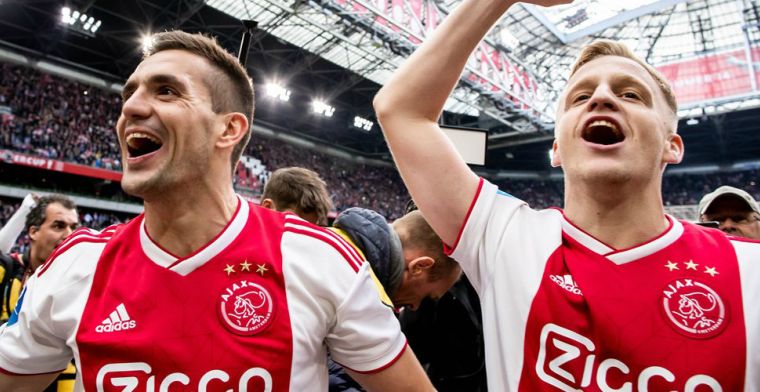 Tadic roemt Ajax-maatje: 'Hij is nog beter op zijn voeding gaan letten'