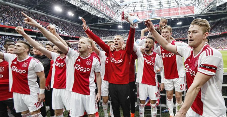 Kampioen Ajax op rapport: De Jong, De Ligt en aanvallers een 9, één dissonant