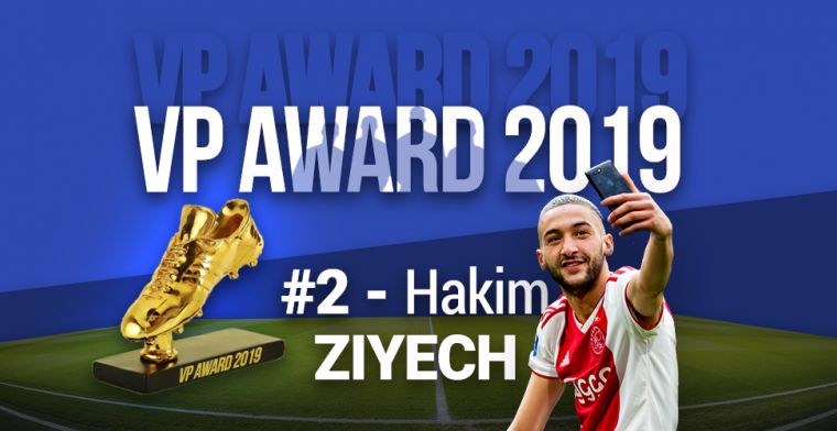 VP Award 2019: publieksfavoriet Ziyech beloond met tweede plek